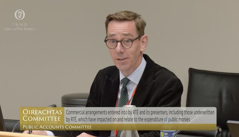 Ryan Tubridy and Noel Kelly at PAC Tuesday, July 11th