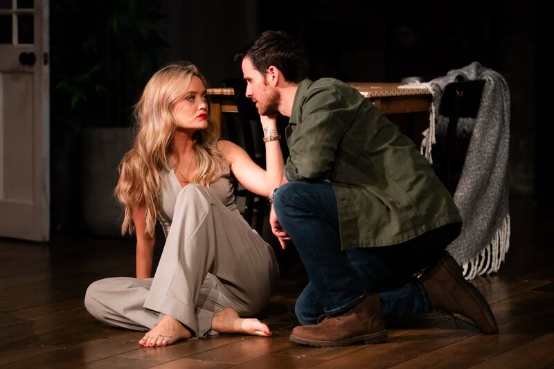 Laura Whitmore and Colin O'Donoghue. Photograph: Helen Murray