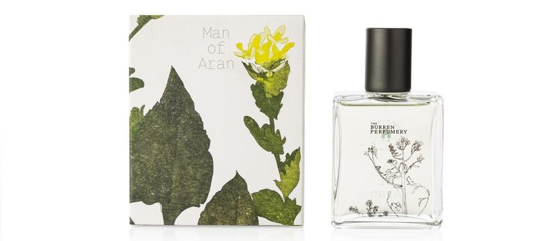 Man of Aran unisex fragrance, Burren Perfumery, €48, Avoca
