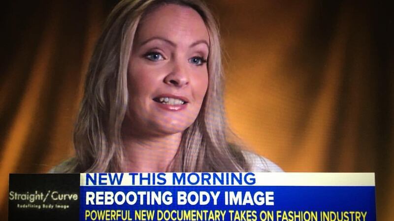 Jenny McQuaile, whose documentary Straight/Curve: Redefining Body Image is out now on iTunes