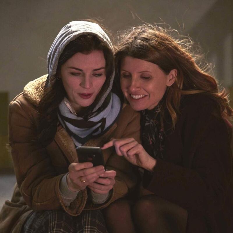 Aine (Aisling Bea) and Shona (Sharon Horgan) in This Way Up. Photograph: Channel 4