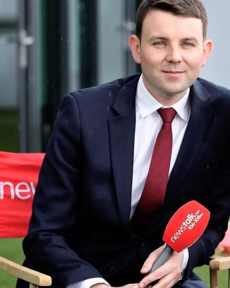 Former Newstalk presenter Chris Donoghue is now on the other side of the fence. Photograph: Maxwells