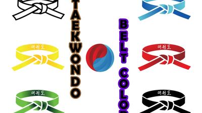 We have 10 steps to getting to your first black belt – then there are nine black belt ranks.