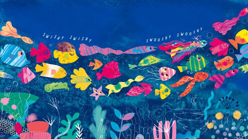 Tropical Terry: Jarvis’s plain fish needs to spruce up his scales to fit in with the snazzy undersea gang