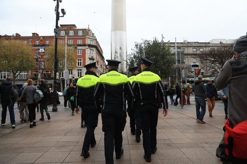 There was a noticeable increase in Gardaí in Dublin city centre over the weekend following Thursday's riots. Photograph: Nick Bradshaw