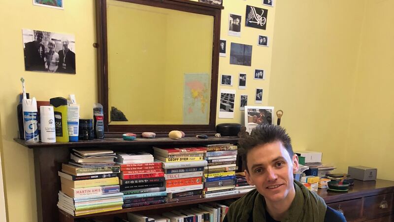 Rob Doyle: “My life is fairly transient, so my library is scattered on the four winds.”