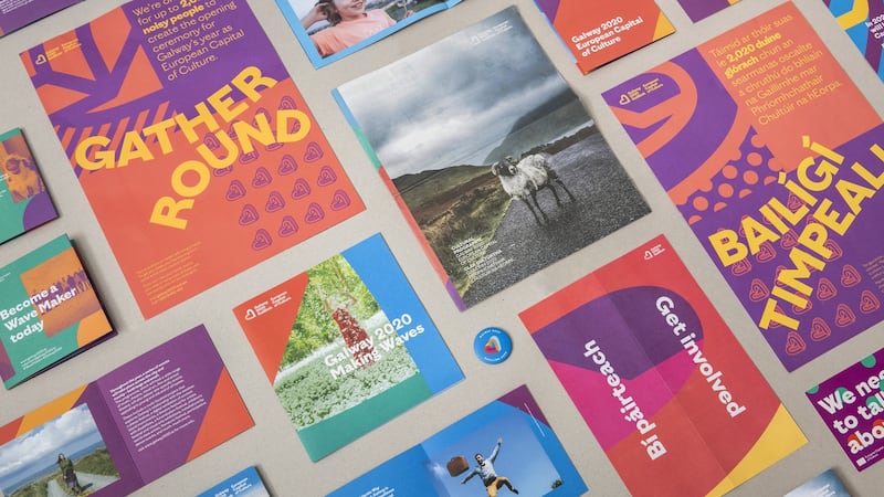 Gaillimh font in use: “The typeface is reborn through the designers that use it, and that’s when it lives its life.”