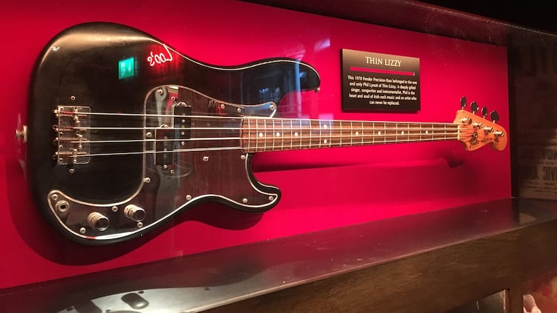 Hard Rock Cafe Dublin Phil Lynott’s guitar