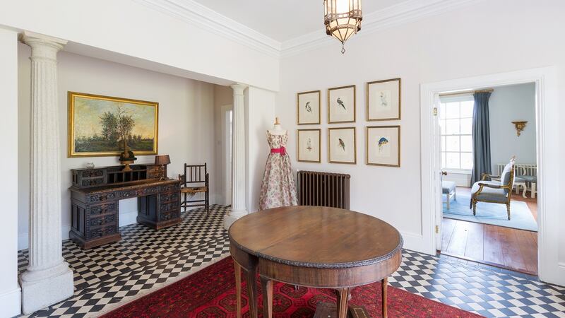 The interior of Rathsnagadan Lodge