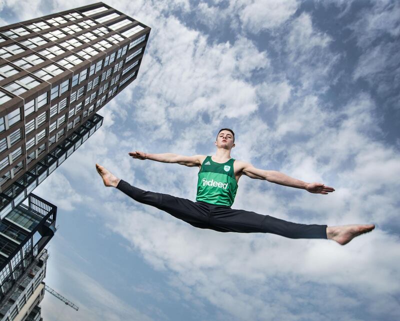 Rhys McClenaghan. Photograph: Billy Stickland/Inpho