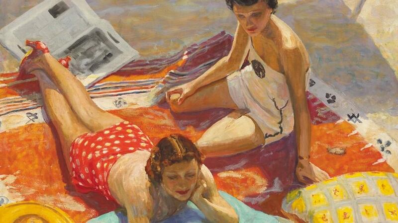 Sir John Lavery, Sunbathers, 1936: sold April 2007 for €240,000