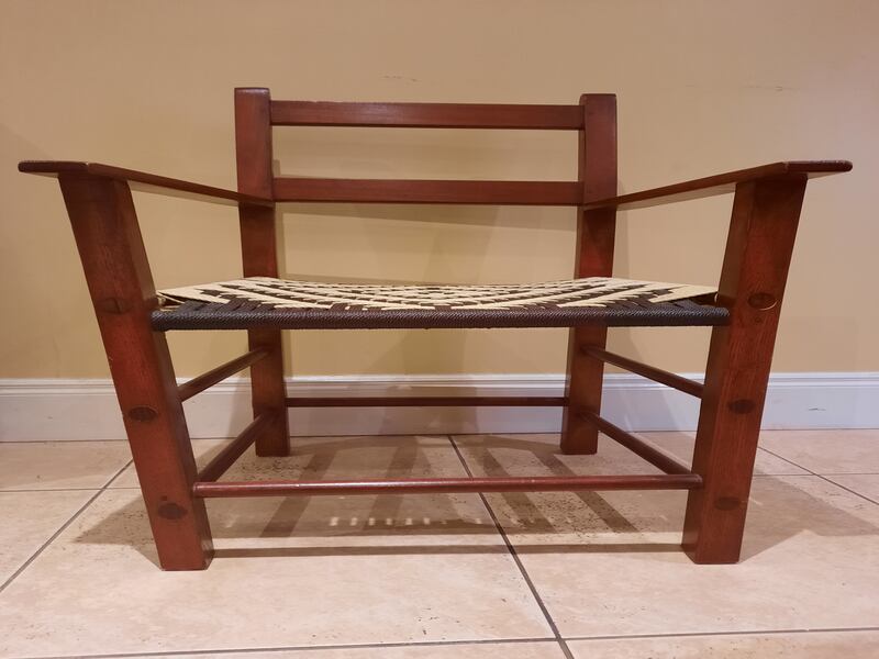 Jim McElroy's father's chair