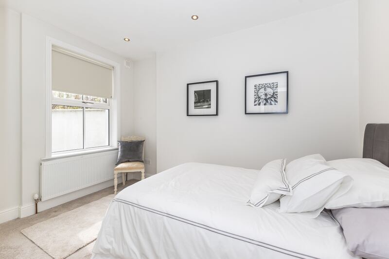 Double bedroom at garden level