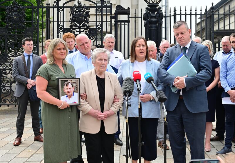 It took until March of this year for an inquest to finally get underway but the progress has been slow to the point of grinding. Photograph: Colm Lenaghan/Pacemaker 