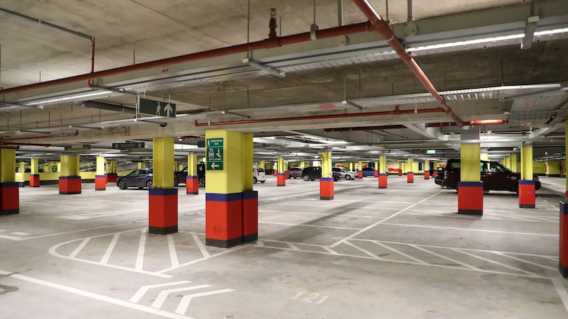 The Convention Centre car park operated by Euro Car Parks as viewed on Monday. Photograph: Nick Bradshaw/The Irish Times