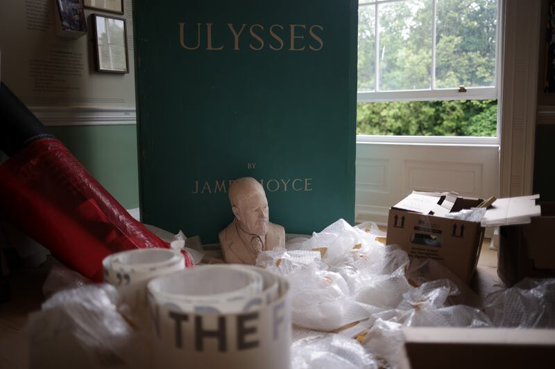 A bust of Bram Stoker at the Little Museum of Dublin. Photograph: Chris Maddaloni/The Irish Times