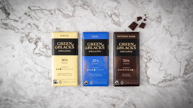 To create the Intensity Scale, Green and Black’s looked at a range of important qualities that affect chocolate preference, defined by varying degrees of cocoa, levels of sweetness, and overall flavour intensity