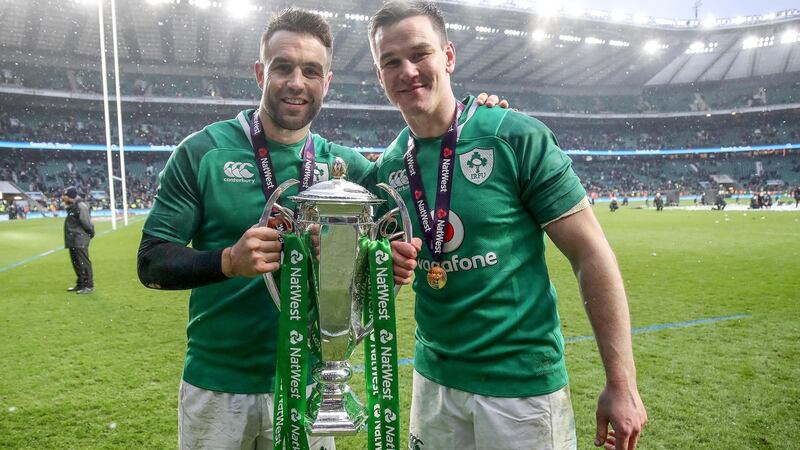 Ireland should show they can  repeat their high high standards without Johnny Sexton and Conor Murray. Photograph: Dan Sheridan/Inpho