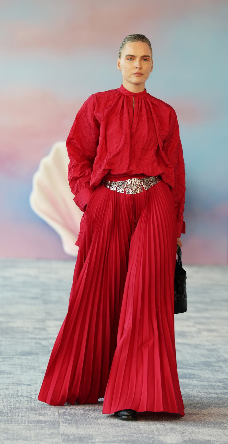 A look from the Brown Thomas SS24 show.