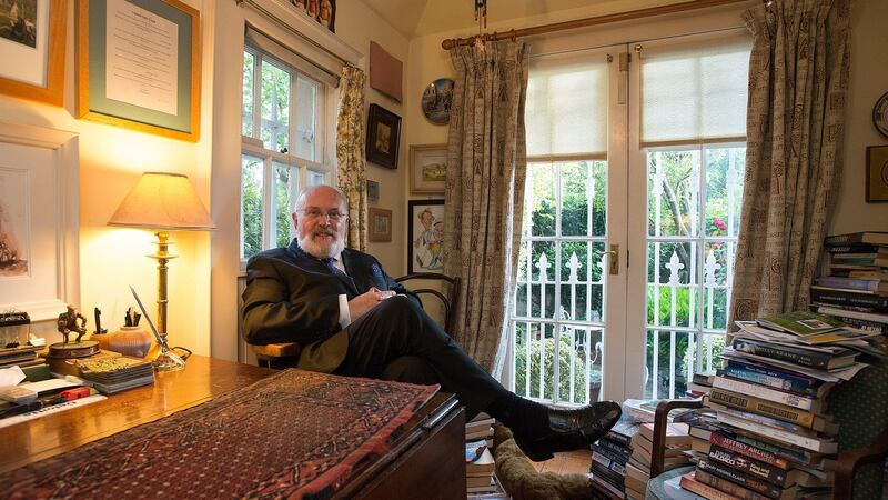 Senator David Norris at his home on North Great Georges Street. Photograph: Dave Meehan