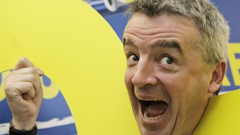 Michael O’Leary poses for photographers during a news conference in Vienna in November  2007. Photograph: Herbert Neubauer/Reuters