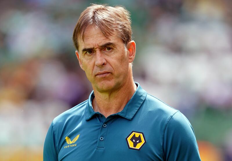 Julen Lopetegui has been out of work since ending his nine-month spell at Wolves before the start of the season. Photograph: Brian Lawless/PA Wire