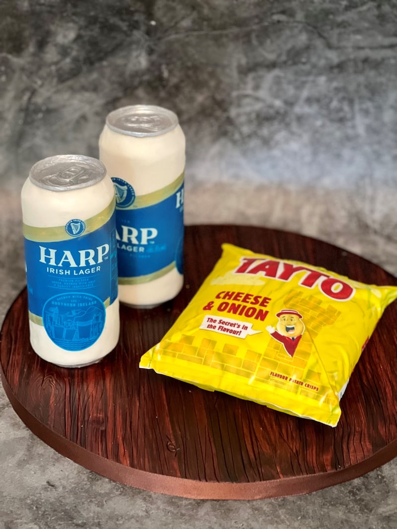 A Nicole Crowe cake. Photograph: Stephen Davison