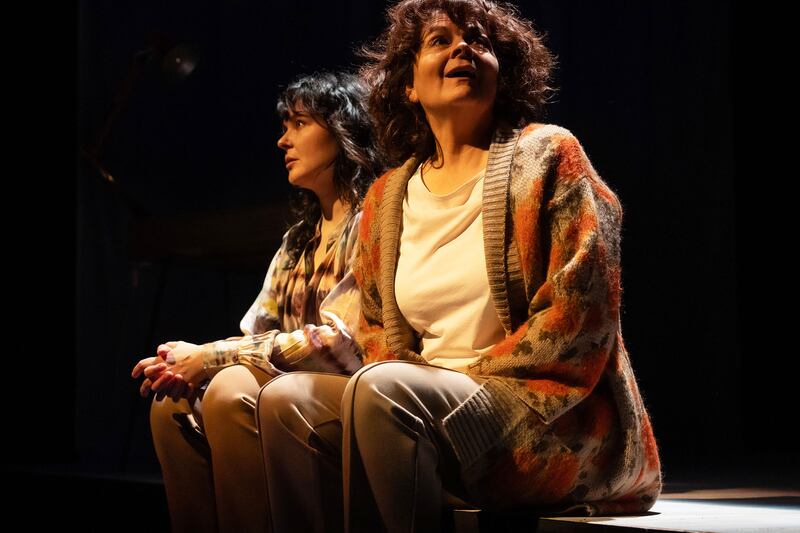 In Two Minds: Karen McCartney and Pom Boyd in Joanne Ryan's play, directed by Sarah Jane Scaife. Photograph: Fishamble