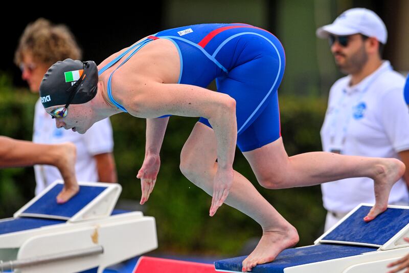 Erin Riordan: 'I got into swimming when I was living in Hong Kong because my sister did it.' Photograph: Antonietta Baldassarre/Inpho
