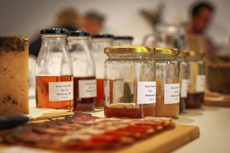 Entries are blind tasted at Great Taste Awards judging sessions.