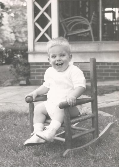Stephen Schwenke, aged two.