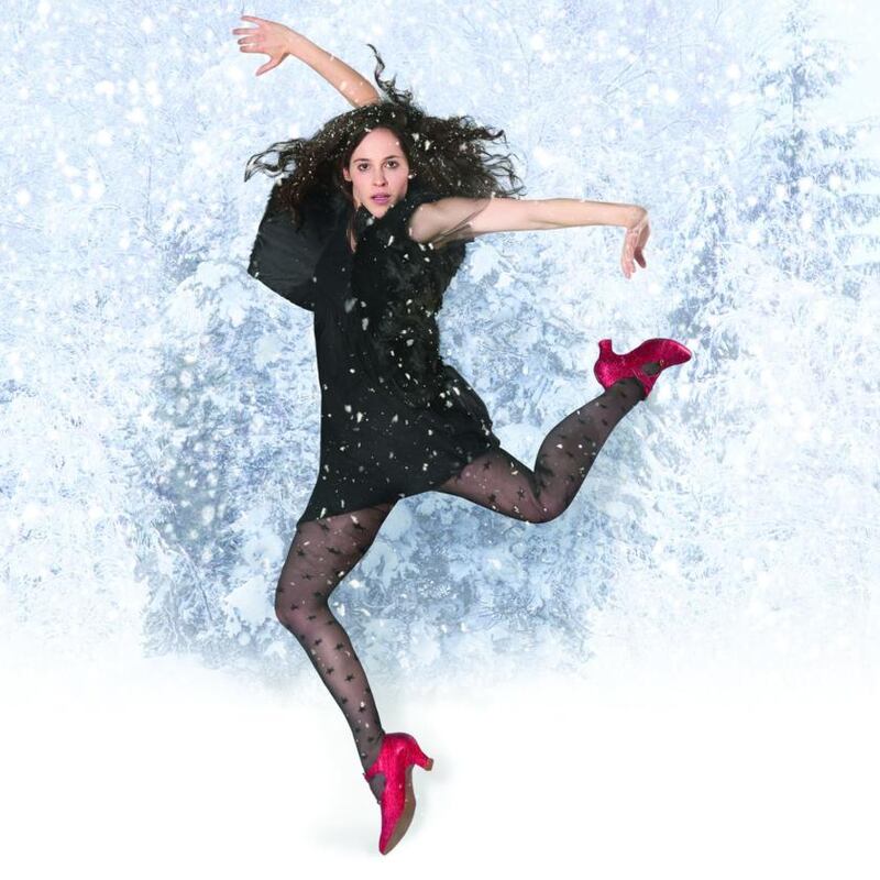 Stephanie Dufresne as Karen in the Gate Theatre’s Christmas show The Red Shoes