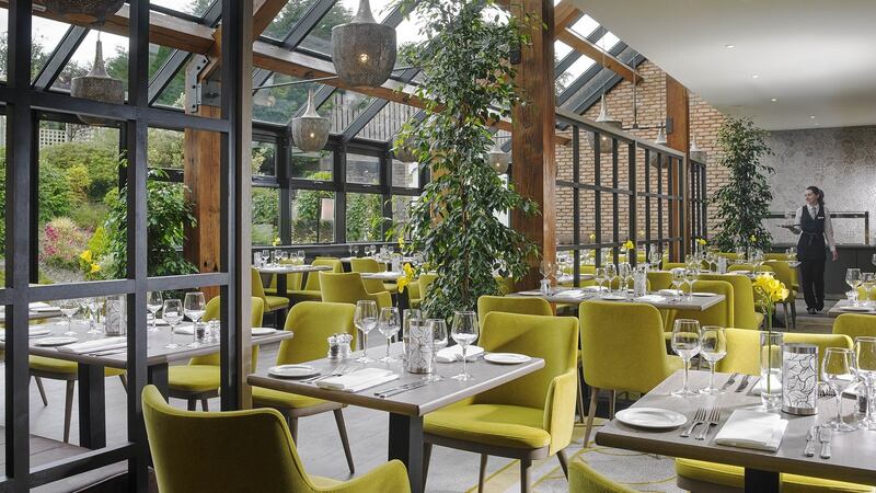 Newly refurbished Hazelwood Restaurant at Sligo Park Hotel.