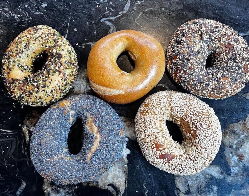 A selection of bagels from Bread Man Walking. Photograph: Bread Man Walking/Instagram