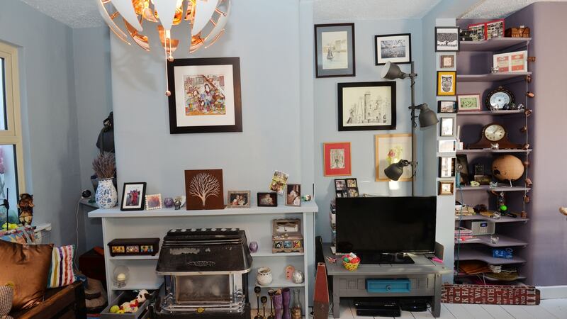 Pale walls help to calm down the space. Photograph: Alan Betson