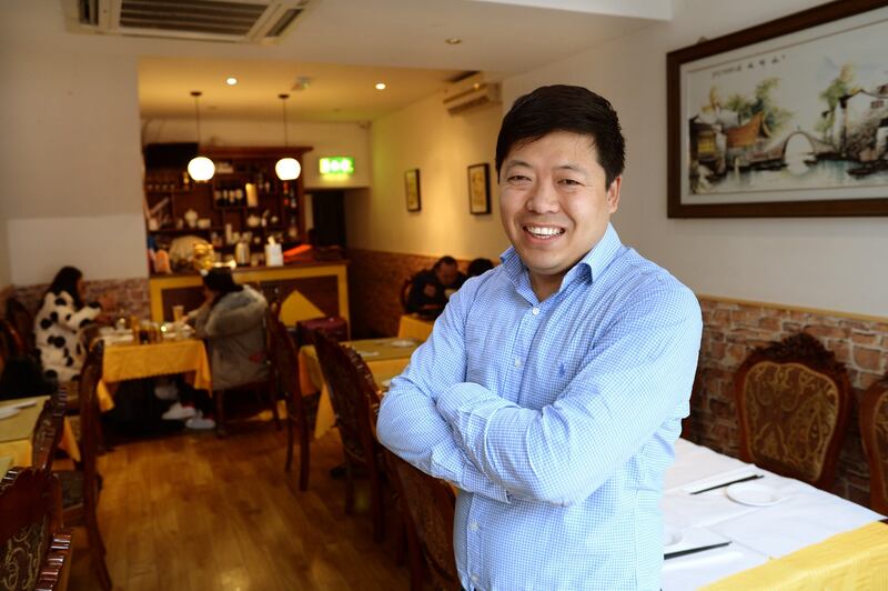 Parnell Street: Tim, aka Hong Ming Xie. Photograph: Dara Mac Dónaill