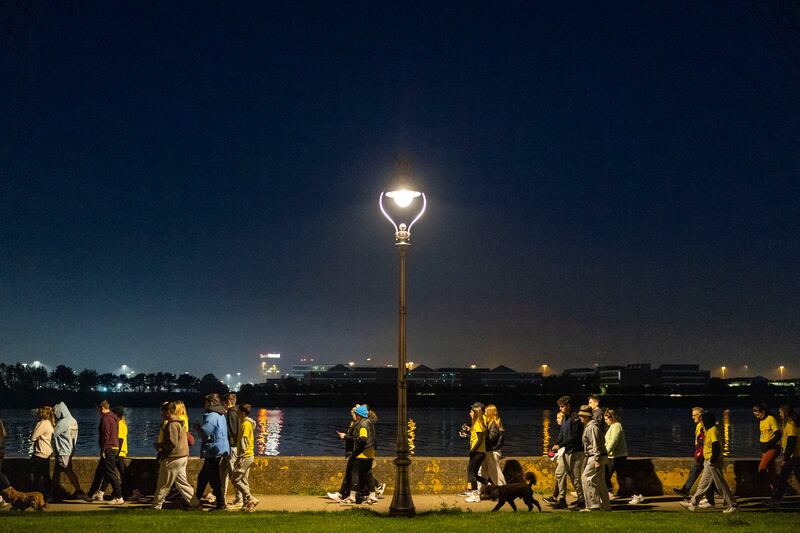Darkness into Light 2024 in Clontarf, Dublin. Photograph: Tom Honan