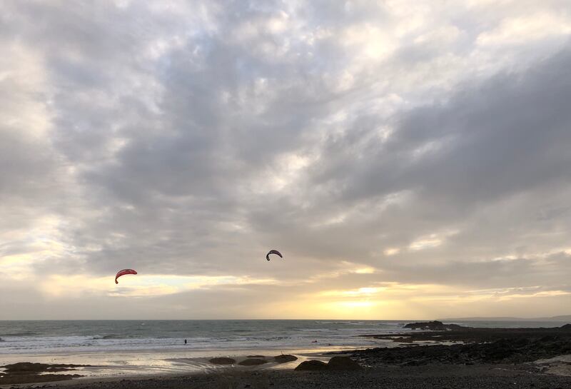 A 15 minute drive from Kinsale town, these twin beaches are epic all year round. Photograph: Gemma Tipton