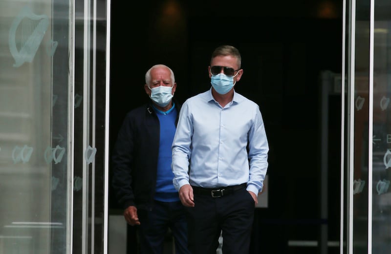 
15/07/22
Jonathan Dowdall leaving the Special Criminal Court in Dublin. Photograph: Collins Courts