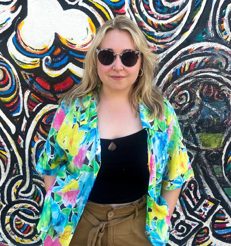 Visiting the East Side Gallery on the Berlin Wall. Photograph: Rebecca Daly