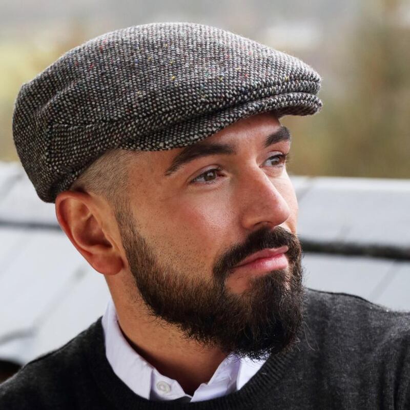 Hanna Hats vintage tweed cap €75