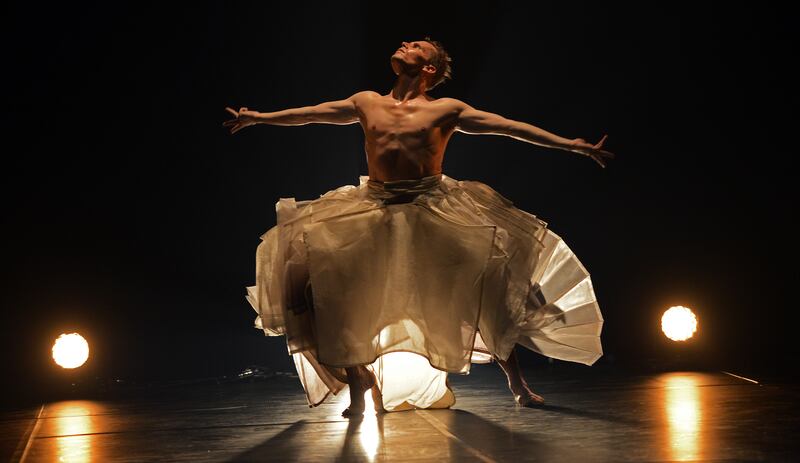 Tero Saarinen, choreographer and dancer at the Dublin Dance Festival.
Photograph: Eric Luke 