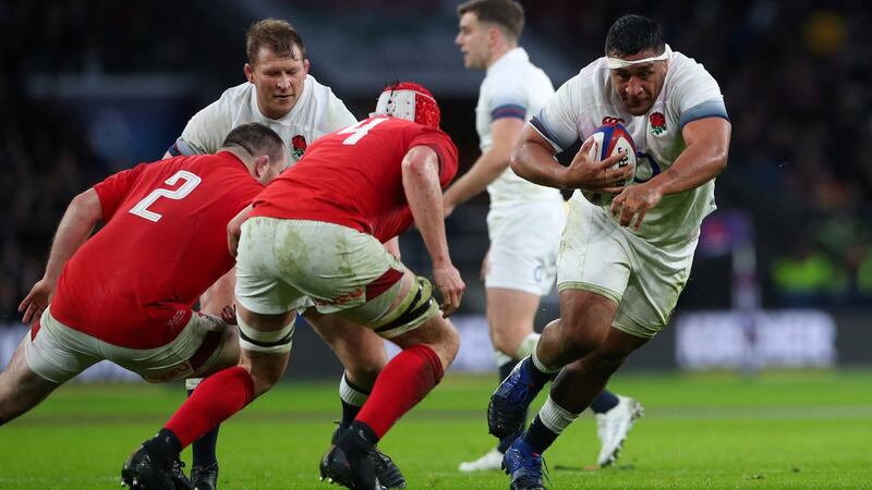 England’s Mako Vunipola takes up the number one jersey. Photo: Hannah Mckay/Reuters