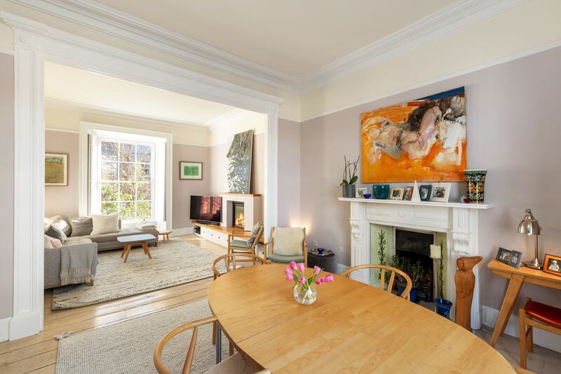 Reception room and dining room