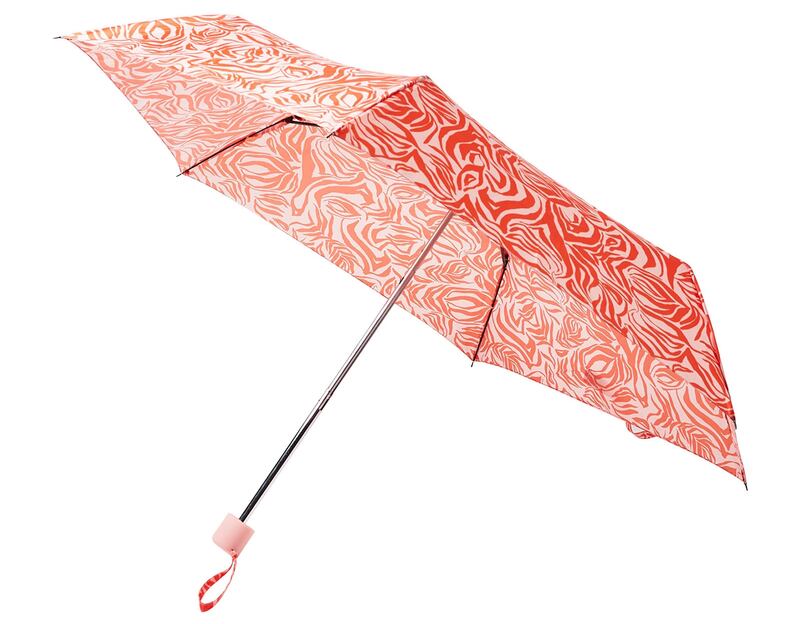 Orange animal print umbrella, €24 from Oliver Bonas