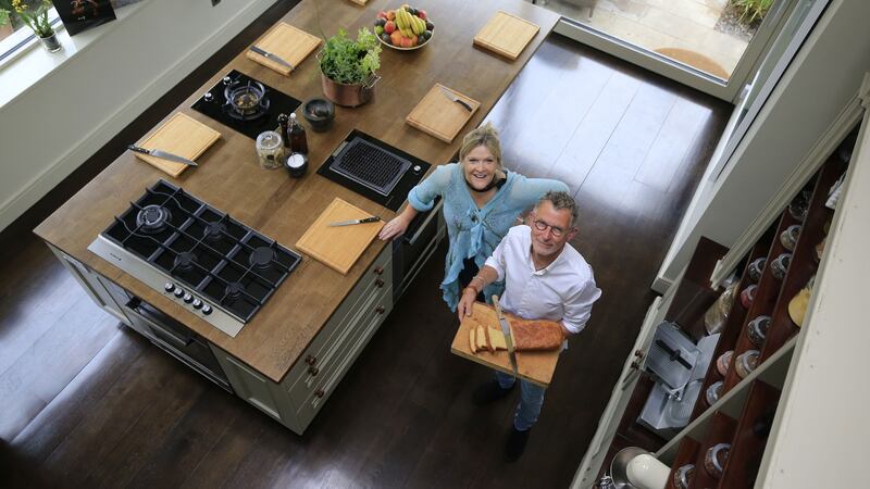 Kevin and Muriel Thornton will teach the classes in their kitchen. “It looks like a home and that’s the whole idea. I want people to be comfortable,” says Muriel. Photograph: Nick Bradshaw