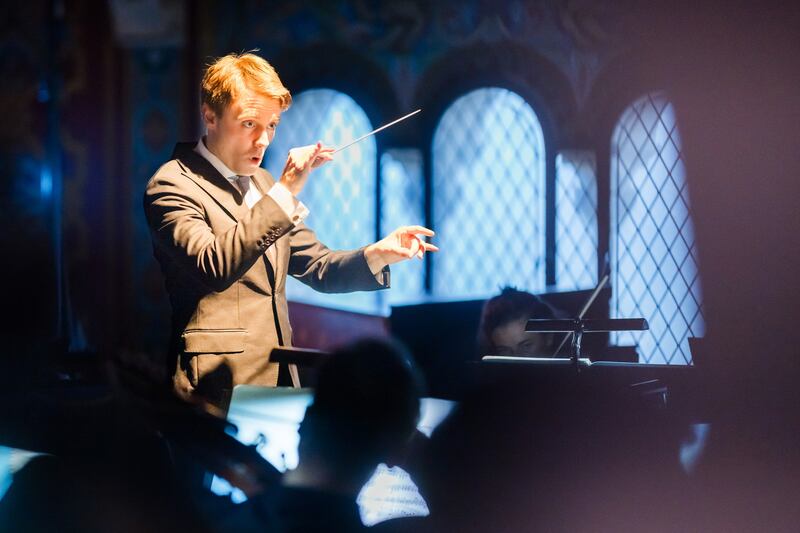 'We need to accept that, as taxpayers, we pay money in to the arts to enrich our society in general,' says Killian Farrell, an Irish conductor living in Berlin. Photograph: Michael Reichel