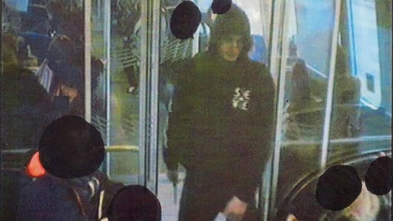 An undated picture released by Copenghagen police shows the man suspected of killing two people in shootings in Copenhagen. Photograph: AFP/Getty Images