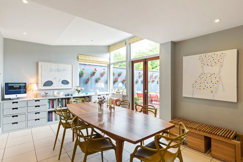 Dining area off the kitchen