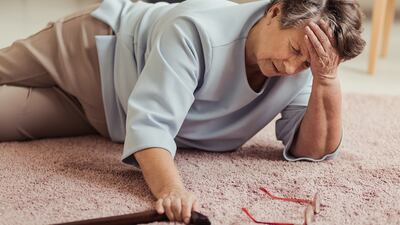 An older person who is on four or more types of medication is at a higher risk of falling